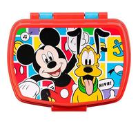 Fiambrera escolar rectangular para el almuerzo infantil SANDWICH BOX Stitch, Barbie, Super Mario, Disney, Paw Patrol, Spiderman, Pokemon, Minnie Mouse, Mickey, Peppa Pig