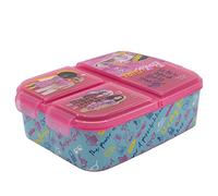 Fiambrera infantil múltiple con 3 compartimentos de Barbie BB22