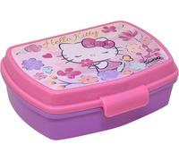 Fiambrera Infantil Niña para Hello Kitty Fan - Tupper Porta Almuerzo y Meriendas (17x14 cm) - Caja Sandwichera Sin BPA con Cierre Fácil - Ideal Colegio y Guardería (3-8 Años)