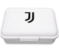 Fiambrera para aperitivos, caja de sándwich para niños, fanático (Juventus Blanco)
