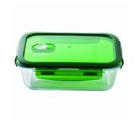 Fiambrera san ignacio verde 1 l vidrio de borosilicato