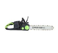 Fiauli Motosierra eléctrica con batería de 16 pulgadas, con motor sin escobillas, con 2 baterías de 4 Ah, con lubricación automática y spa automático