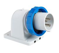 FICHA EMPOTRAR,16A.2P CON T,200V, IP67