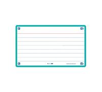 Fichas oxford flash 2.0 color horizontal 125x75mm (a7) ice mint paquet
