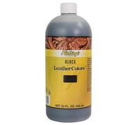 Fiebings Pintura de Cuero acrílico de Angelus, 50-2027-BK, Negro, 1 L Aprox.
