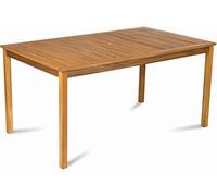 Fieldmann Mesa de jardín, 150 x 90 x 75 cm
