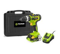 Fieldmann Taladro de impacto inalámbrico 20V 2Ah 35 Nm