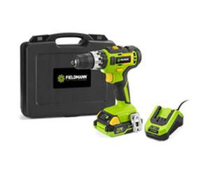 Fieldmann Taladro de impacto inalámbrico 20V 2Ah 35 Nm