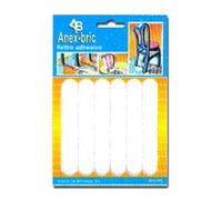 Fieltro 8550 adhes. 6 tiras 84x14mm blanco
