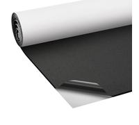 Fieltro Autoadhesivo 40x250cm, Rollo de Tela de Fieltro Adhesivo, 1mm Negro | Tela de Adhesivo Fieltro · antideslizante · cortable · para cajones, DIY, marcos, sillas y decoración