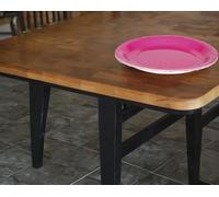 FIESTAS GUIRCA | 6 Platos Desechables (23 cm) - Decoración de Mesa para Fiestas de Graduación y Celebraciones - Ideal para Eventos de Verano y Fiestas Temáticas - Rosa