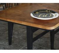 FIESTAS GUIRCA | 6 Platos Desechables de 60 Años (23 cm) - Decoración de Mesa para Fiestas y Celebraciones - Ideal para Eventos de 60 Años y Fiestas - Negro, Oro, Blanco