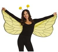 FIESTAS GUIRCA ALAS Abeja 150 X 60 CMS con Diadema
