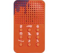 Fiestas Guirca - Altavoz Ruidos Terror 10 cm - Efectos sonoros para Halloween - Naranja