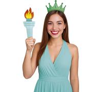 FIESTAS GUIRCA | Antorcha Decorativa Multicolor (30 cm) - Decoración de Fiesta para Eventos y Celebraciones - Ideal para Ambientes Festivos y Temáticos - Perfecta para Fiestas y Reuniones - Multicolor
