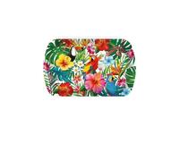 Fiestas Guirca - Bandeja Hawai Hibiscos - Reutilizable 39x24 cm Multicolor