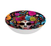 Fiestas Guirca - Bol reutilizable Catrina 32 cm - Decoración de mesa Halloween multicolor