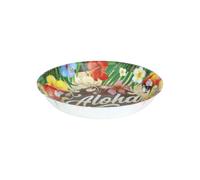 FIESTAS GUIRCA | Bol de Verano Reutilizable (32 cm) - Decoración de Mesa para Fiestas de Graduación y Verano - Ideal para Celebraciones Hawaianas y Eventos Festivos - Multicolor