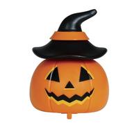 FIESTAS GUIRCA | Calabaza con Ruedas (6 cm) - Accesorio Truco o Trato para Fiestas de Halloween, Oktoberfest, Celebraciones Temáticas - Adulto Infantil - Naranja