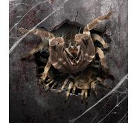 FIESTAS GUIRCA | Decoración Pared Agujero Araña con Adhesivo (16x16 cm) - Decoración de Pared, Puerta y Ventana para Halloween y Fiestas de Terror - Ideal para Celebraciones y Eventos - Multicolor
