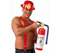 FIESTAS GUIRCA | Extintor Hinchable (50 cm) - Accesorio Divertido para Fiestas de Bomberos y Celebraciones - Ideal para Carnaval, Halloween y Eventos Temáticos - Para Todos los Usuarios - Rojo