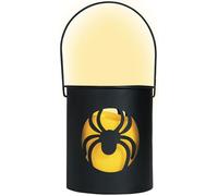 FIESTAS GUIRCA | Farol con LED de Araña (10x9 cm) - Decoración de Halloween y Fiestas - Iluminación y Efectos para Celebraciones - Ideal para Guirnaldas Eléctricas y Ambientes Terroríficos - Negro