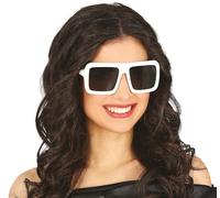 FIESTAS GUIRCA - Gafas cuadradas blancas