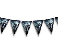 FIESTAS GUIRCA GALLARDETE CEMENTERIO 300 CMS 20X30 CMS PAPEL