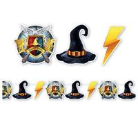 Fiestas Guirca - Guirnalda con Estampado de cartón Escolar y Magia Hogwarts 3M