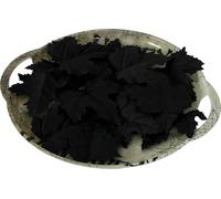 FIESTAS GUIRCA HOJAS CALABAZAS NEGRAS 24 PCS 9-10 CMS