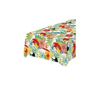 FIESTAS GUIRCA | Mantel Hawaii (137x274 cm) - Decoración de Mesa para Fiestas de Halloween y Celebraciones - Ideal para Fiestas Temáticas y Cumpleaños - Multicolor