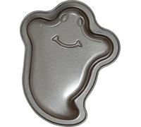 FIESTAS GUIRCA | Molde Metálico para Pasteles de Fantasma (14 cm) - Decoración de Dulces para Halloween y Fiestas de Fantasmas - Ideal para Celebraciones y Eventos - Gris