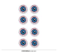 FIESTAS GUIRCA Pack de 8 Ojos Artificiales