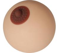 FIESTAS GUIRCA | Prótesis de Senos de Látex Blando (9 cm) - Accesorio para Despedida de Soltero y Fiestas de Disfraces - Ideal para Bachelor Party y Celebraciones Divertidas - Natural