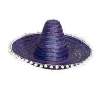 FIESTAS GUIRCA | Sombrero Mexicano de Paja (60 cm) - Accesorio de Fiesta para Celebraciones de Verano y Graduaciones - Ideal para Eventos Temáticos de México y Fiestas de Disfraces - Adulto Unisex