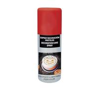 FIESTAS GUIRCA | Spray Decoración Pasteles Rojo (100 ml) - Utensilio de Cocina para Decorar Tartas y Postres - Ideal para Halloween y Fiestas Temáticas - Accesorio de Repostería - Rojo