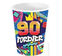 FIESTAS GUIRCA VASOS AÑOS 80 PRODUCTOS ESPECIALES PARA FIESTAS TEMATICAS