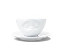 Fifty Eight Taza Cafe con Leche, Porcelana, Blanco, 200 ml, T014201