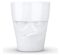 FIFTYEIGHT PRODUCTS - Taza de Cerámica Blanca Alemana con Caras Expresivas de Humor Seguro