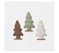 Figura abeto xmas poliéster 23cm surtido marca decoris