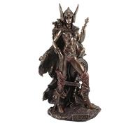 Figura de Frigga Diosa del Amor Escultura Bronceada Veronese Odin Frigg