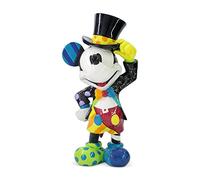 Figura de Mickey Mouse, Diseñada por Romero Britto, Disney, Art Pop, Enesco