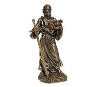 Figura de San Pablo el Apóstol de los Gentiles de 7.88 Pulgadas, Color Bronce