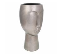 Figura decorativa alexandra house living barniz cerámico cara 25 x 52 x 25 cm