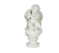 Figura Decorativa Ángel Blanco 22 x 22 x 48 cm (2 Unidades)