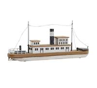 Figura Decorativa DKD Home Decor Natural Blanco Marinero Barco (59 x 10 x 26 cm)