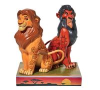 Figura enesco Disney el Rey Leon Simba y Scar