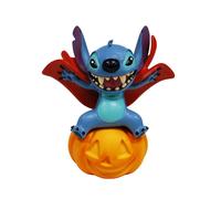Figura Enesco Disney Stitch Halloween Vampiro Disfrazado Coleccionable Resina Pintada a Mano 15 cm