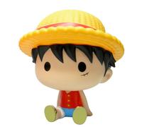 Figura hucha plastoy one piece luffy chibi