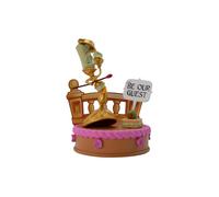 Figura Lumière La Bella y la Bestia Disney Princess Be Our Guest Diorama 14 cms